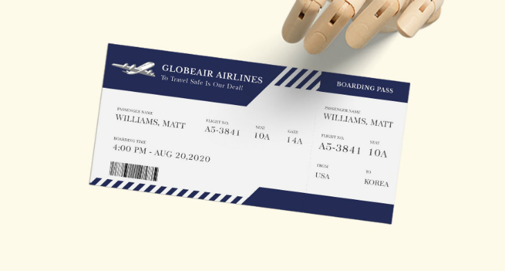 Airline Ticket Invitation Template Free from images.template.net