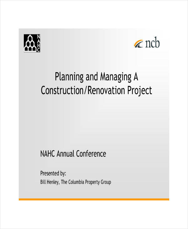 business plan for property renovation