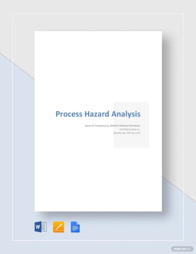 process hazard analysis template