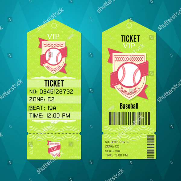 13+ Baseball Event Ticket Designs & Templates PSD, AI, DOC, Pages