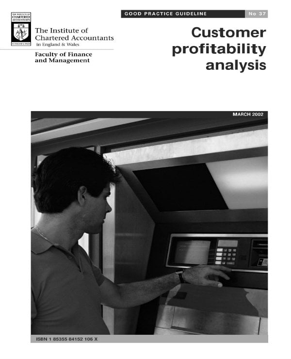 sample customer profitability analysis 0