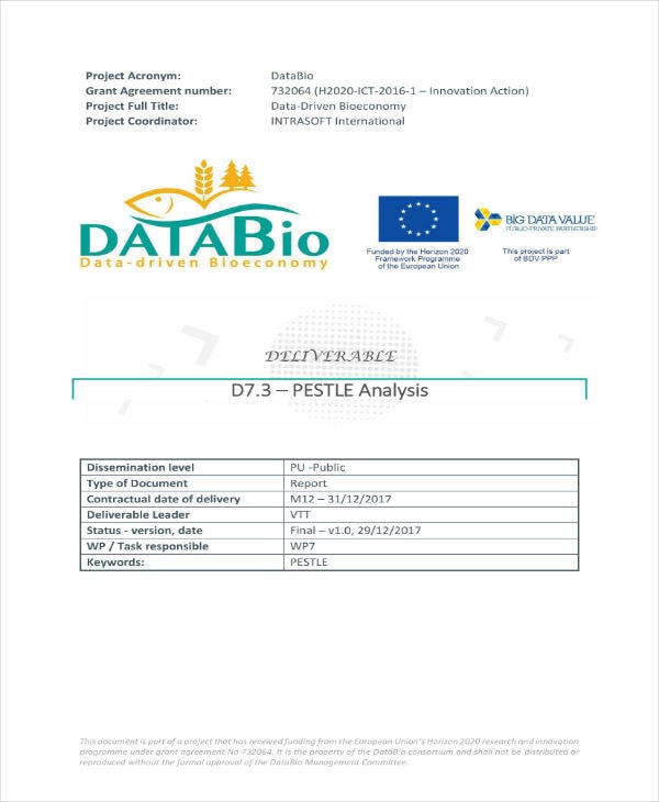 sample pestle analysis