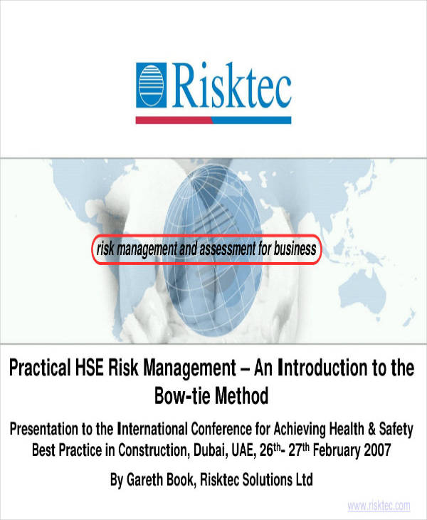 4+ Bow Tie Risk Analysis Templates PDF, Word, Pages