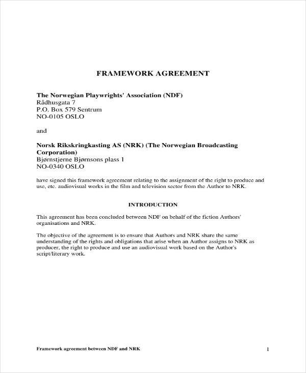 8+ Production Company Contract Templates Word, Docs, PDF