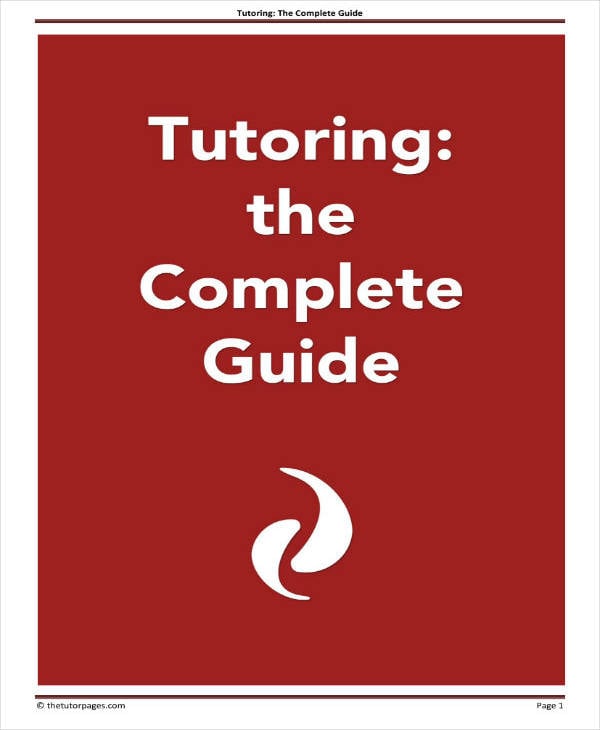 tutoring business plan guide