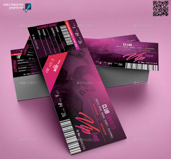 vip-club-event-ticket-template