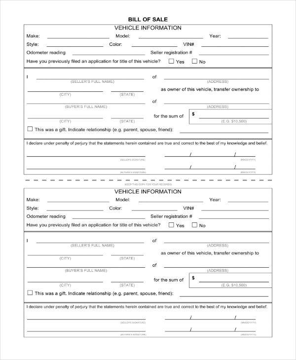 vehicle-bill-of-sale-template