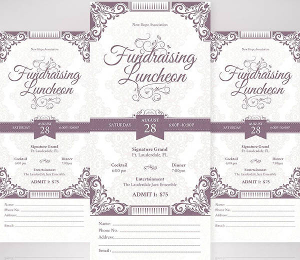 vintage-fundraising-luncheon-ticket