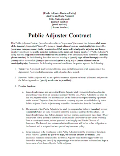 basic insurance contract