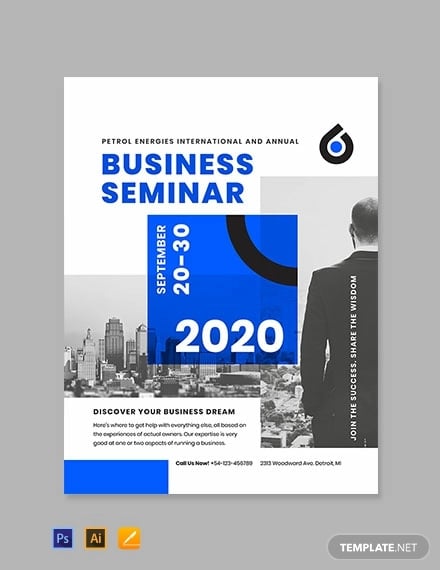 business-seminar-poster-template