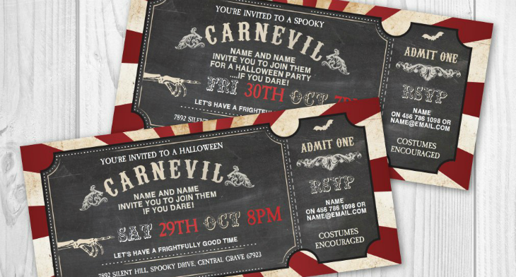 vintage carnival tickets