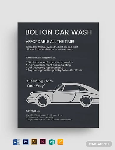 chalkboard-car-wash-flyer-template