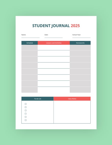 education journal notebook m1x