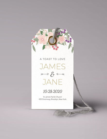 floral-wedding-tag-template