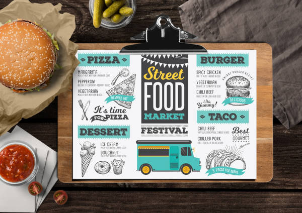 food-truck-menu-template