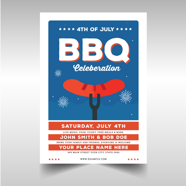 fourth-of-july-party-flyer-template