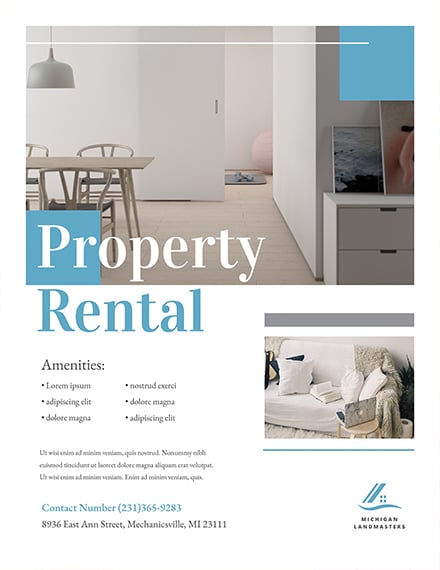 free property flyer template