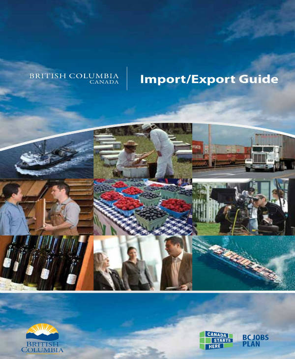 import and export business plan example