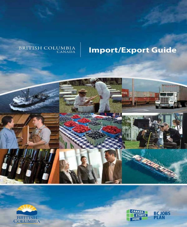 import and export business plan