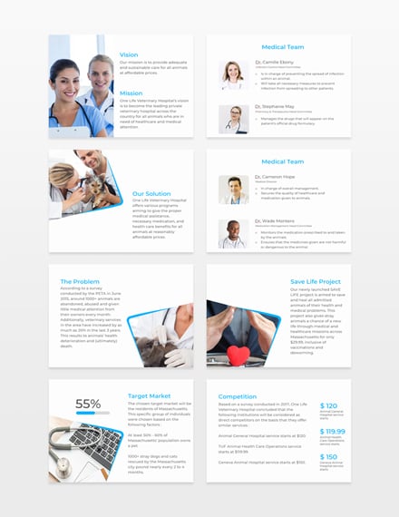 medical pitch deck template