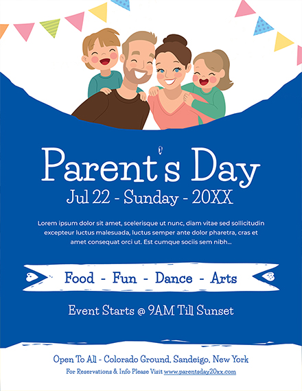 Parents Day Flyer
