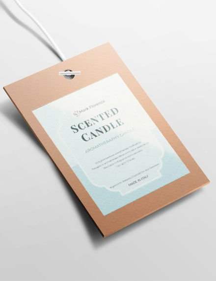 sample label design template