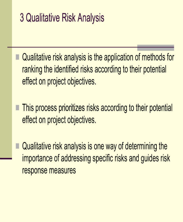 5 Qualitative Risk Analysis Templates Pdf Word 