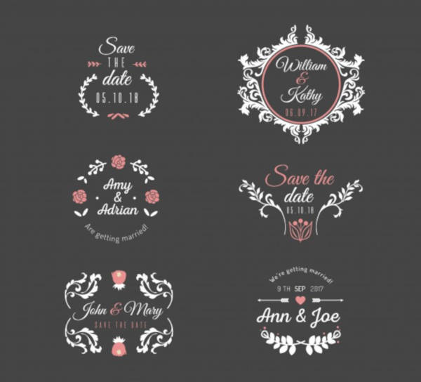 18 Wedding Label Templates