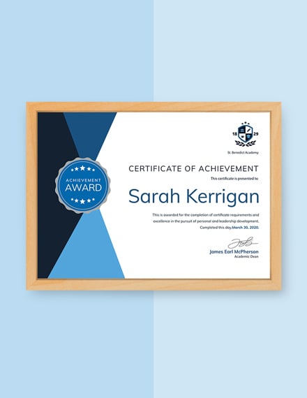 academic-achievement-certificate