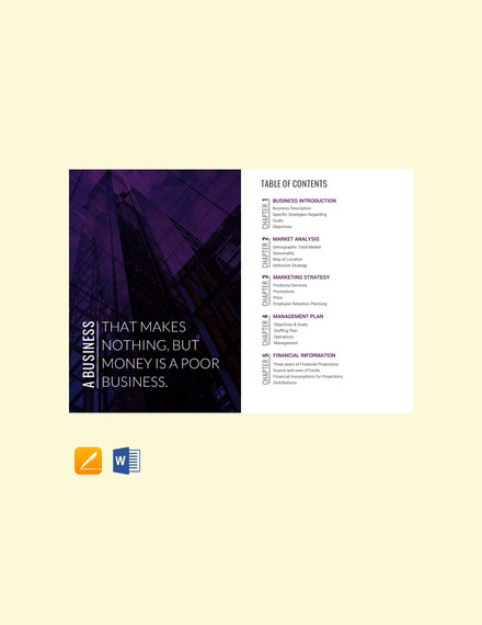 Free 44+ Table of Contents Templates, PDF, DOC, Google Docs