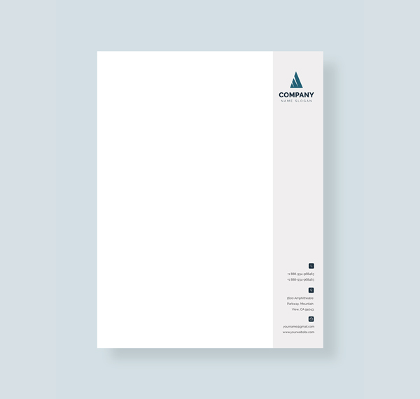 microsoft word modern letterhead templates free download