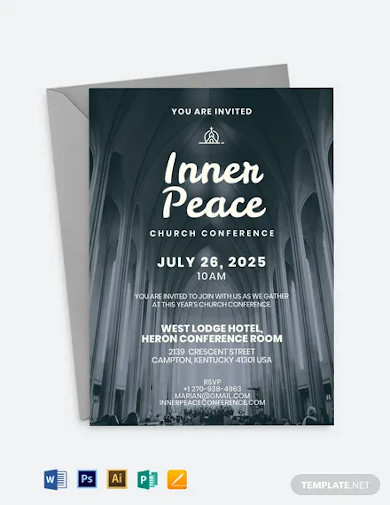 church-conference-invitation-template