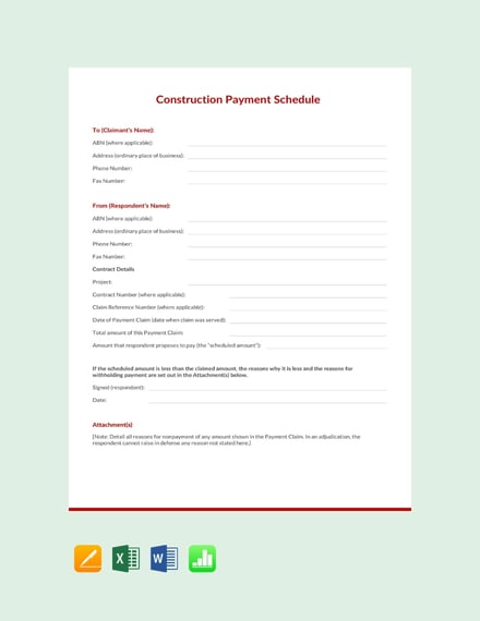 construction-payment-schedule