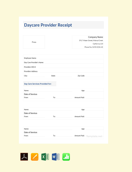 daycare-provider-receipt