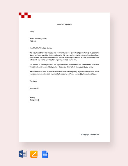 25+ Doctor Letter Templates - PDF, DOC