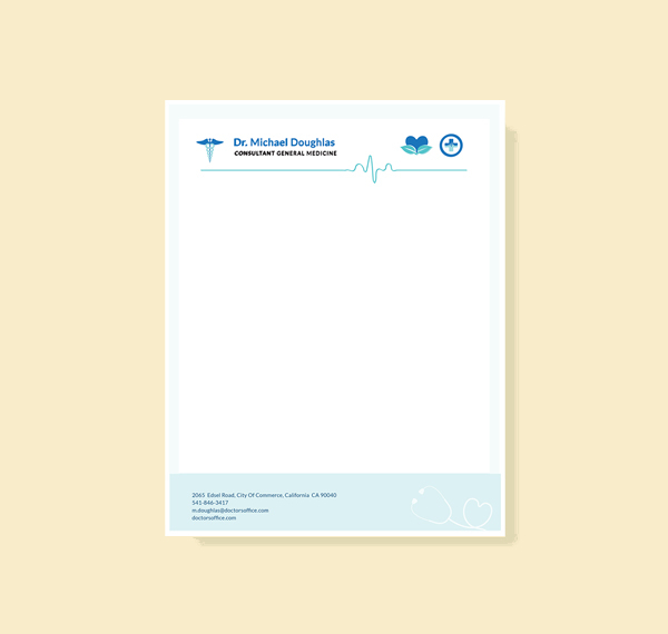 Free Medical Office Letterhead Templates PRINTABLE TEMPLATES