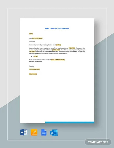 employment offer letter template2