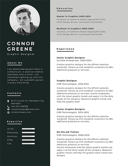 35+ Experienced Resume Format Templates - PDF, DOC