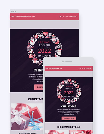 free-modern-christmas-email-newsletter-template
