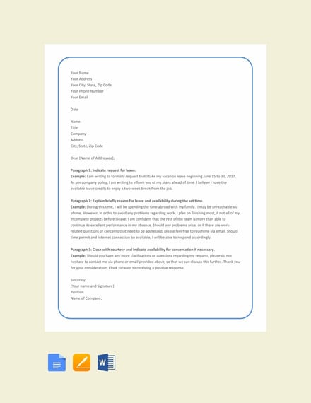 free-official-letter-format