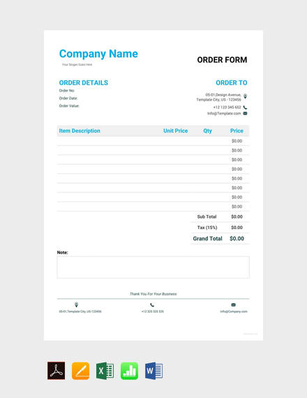 free-order-form-sample