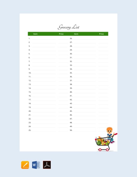 grocery-list-template