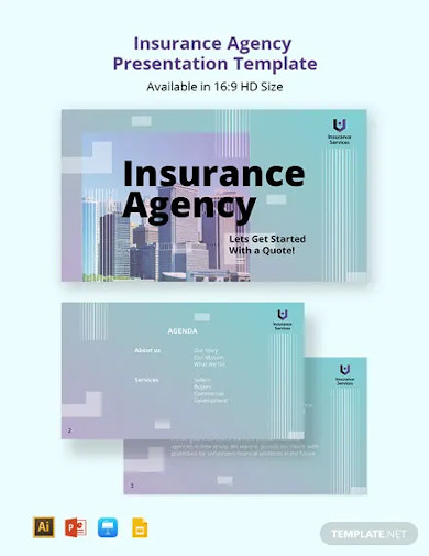 insurance agency presentation template