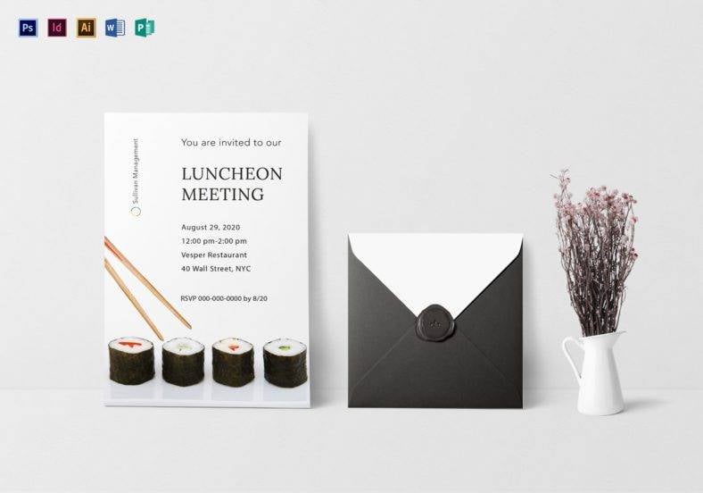 luncheon business meeting invitation template 788x