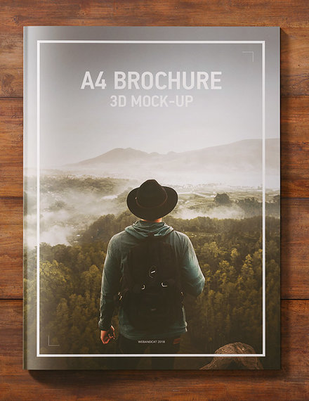 magazine brochure design example