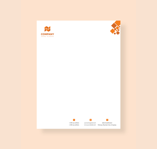 word letterhead templates free download