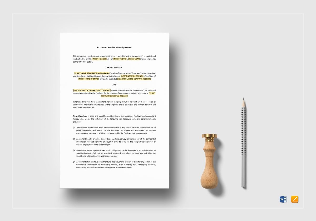 non-disclosure-agreement-for-accountant-template