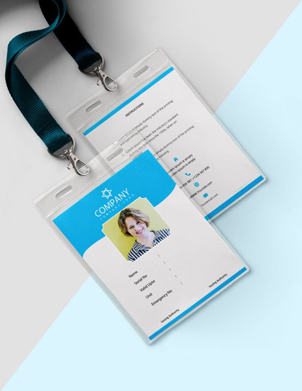 31+ Blank ID Card Templates - PSD, Ai, Vector EPS, DOC