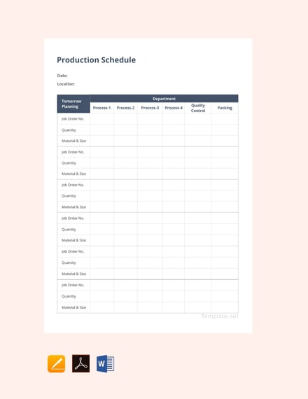 production-schedule-template