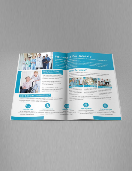 quality medical bifold brochure design